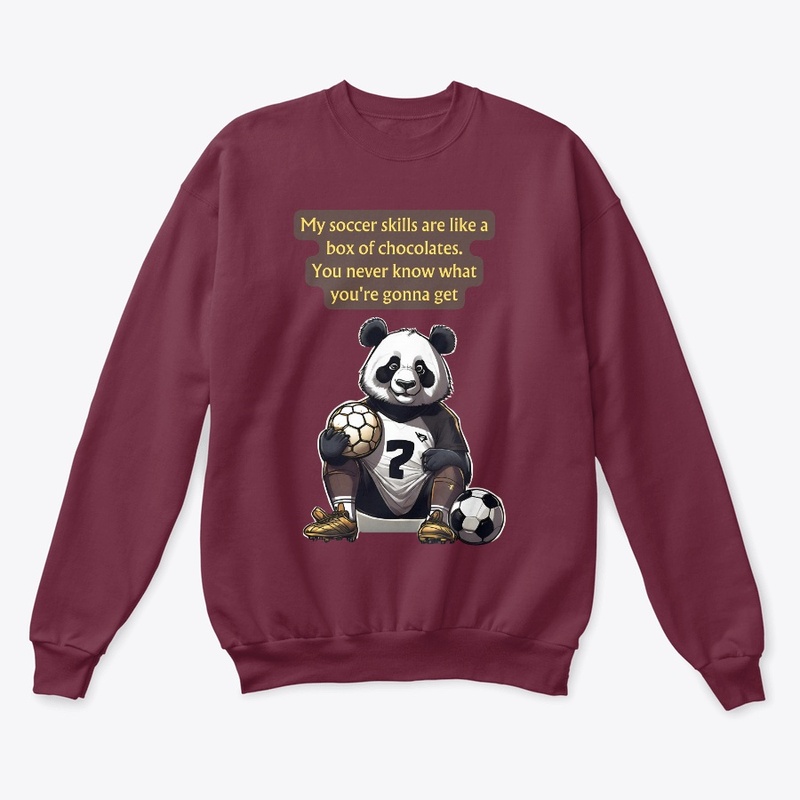 Get Cute Panda Soccer T-Shirts!