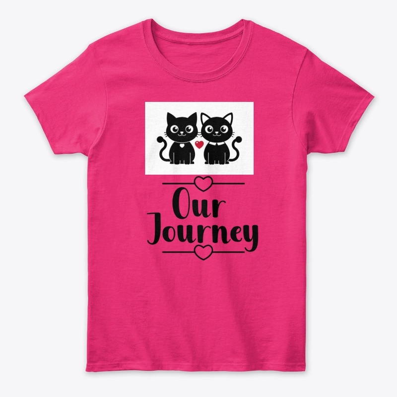 Cute Cat Couple "Our Journey" 