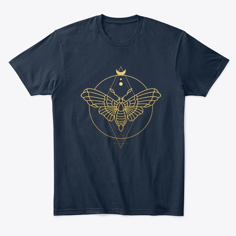 Sacred Geometry, Butterfly with moon