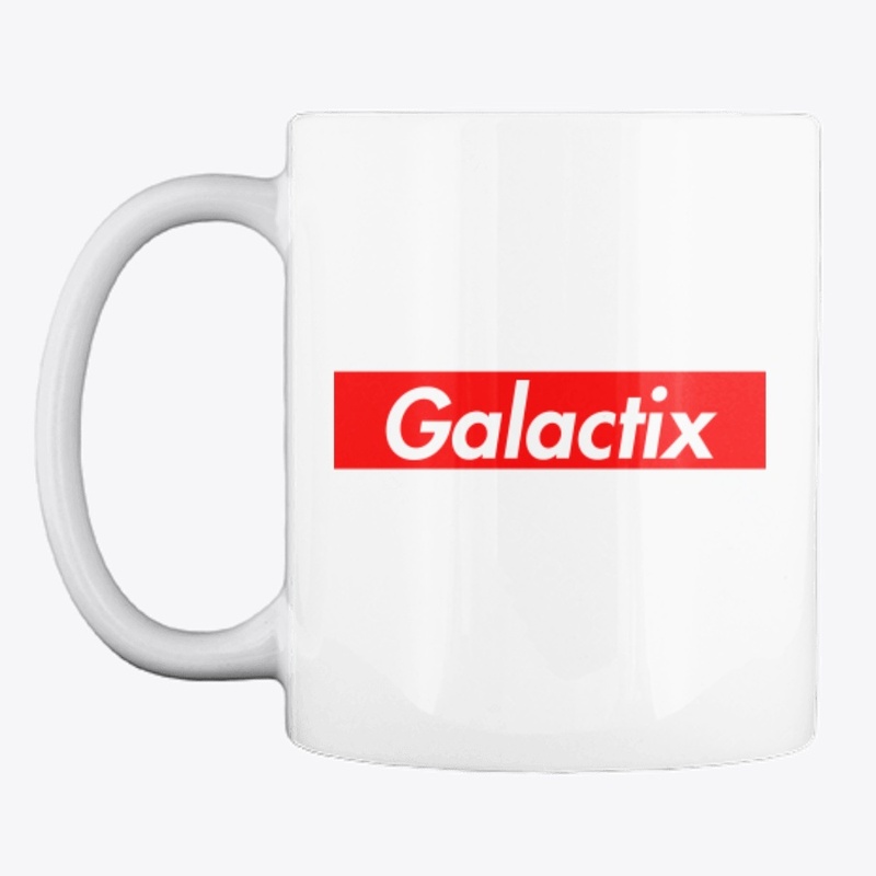 Galactix Red Banner Design