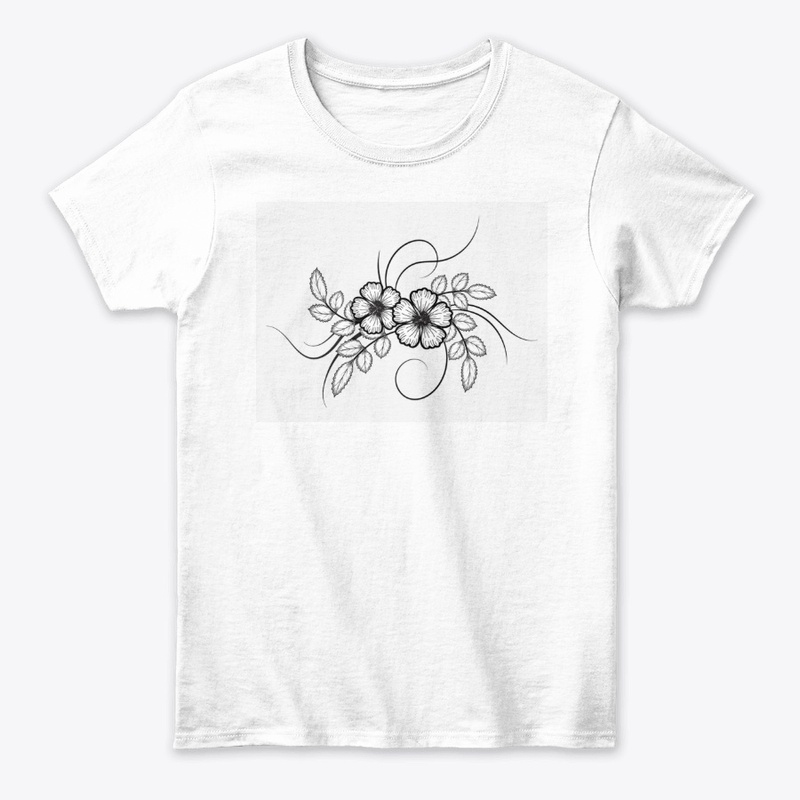 Clip Art Flower Women's Wear