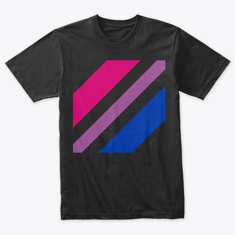 Bi Flag (Diagonal Stripes)