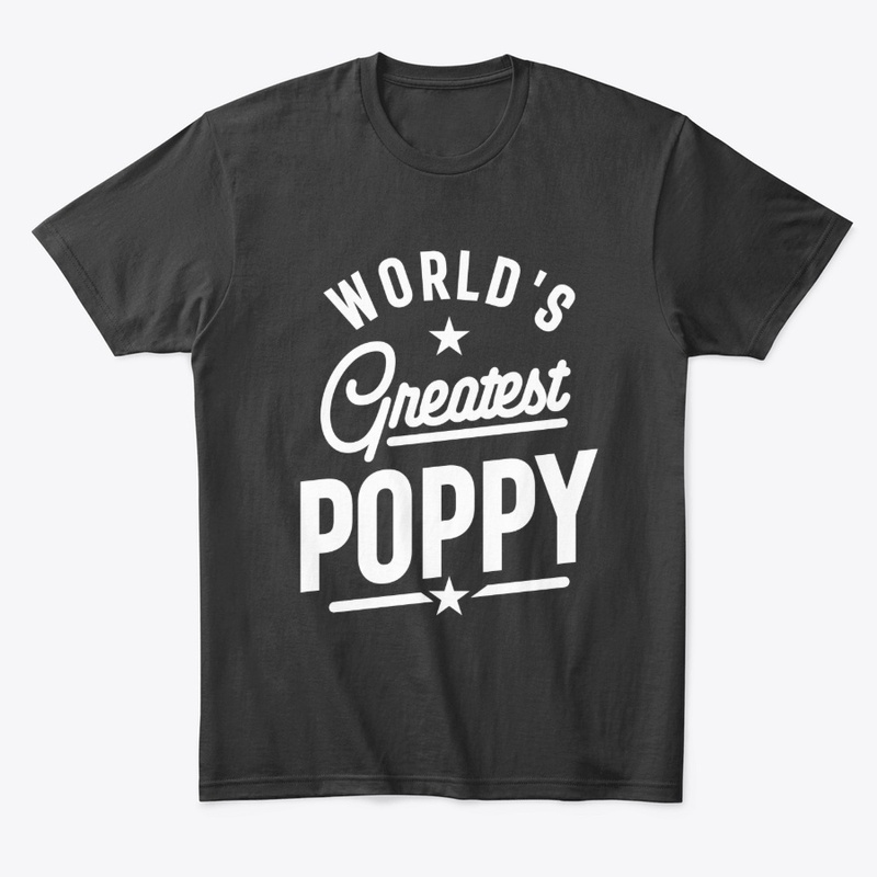 Mens World's Greatest Poppy Father's Day