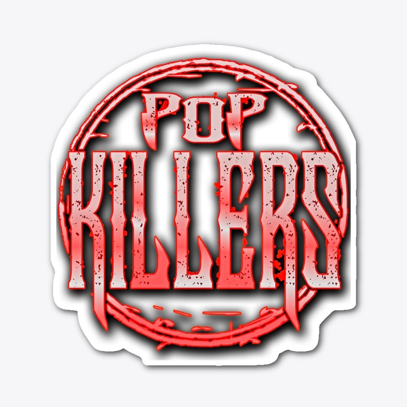 Pop Killers Circle Logo design 
