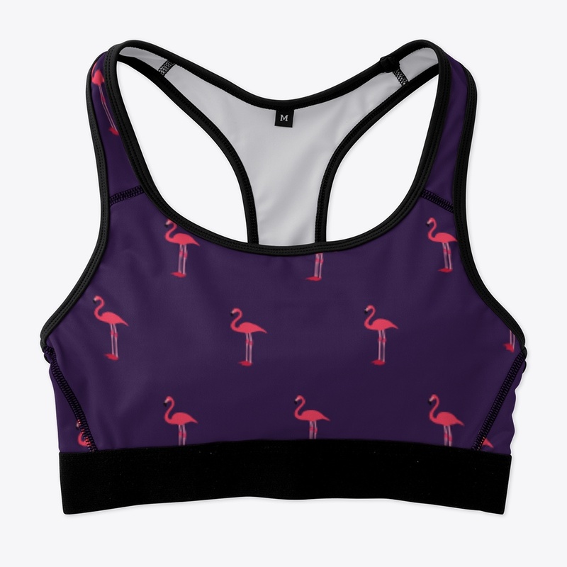 Pink Flamingo Patten Design