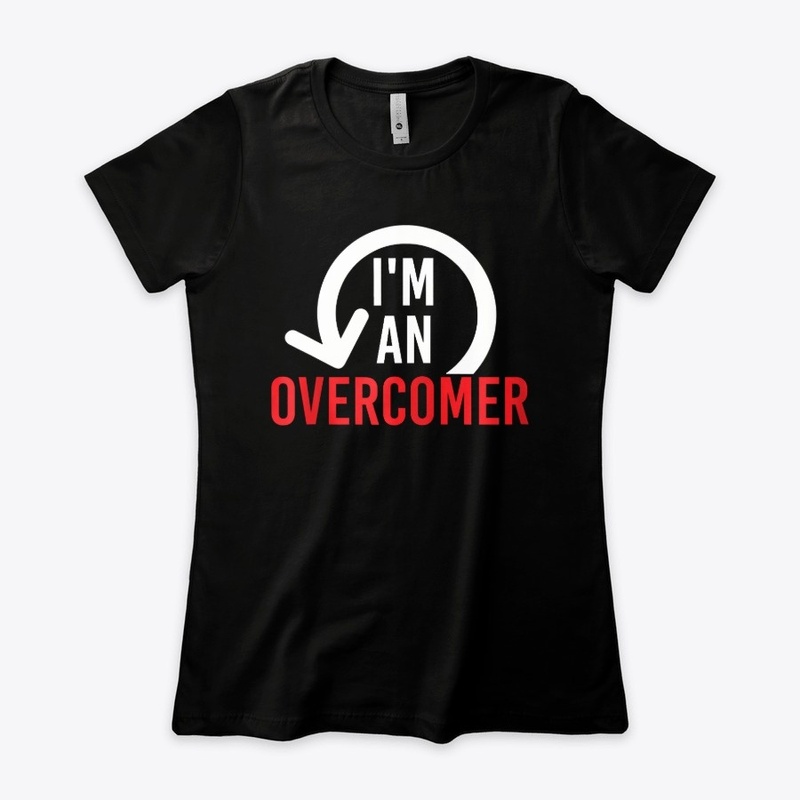 I'm an Overcomer Zip T-Shirt Hoodie