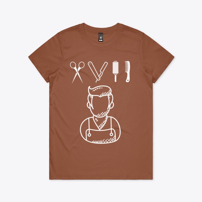 Hair cut Desing T-Shirt