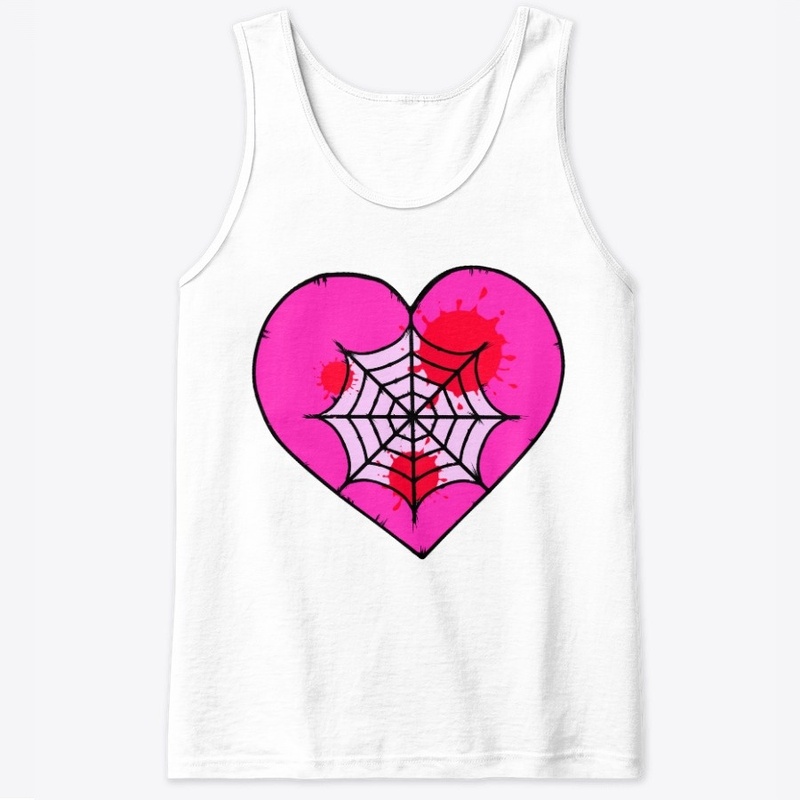 Horror Heart (Hot Pink/Pale Pink)