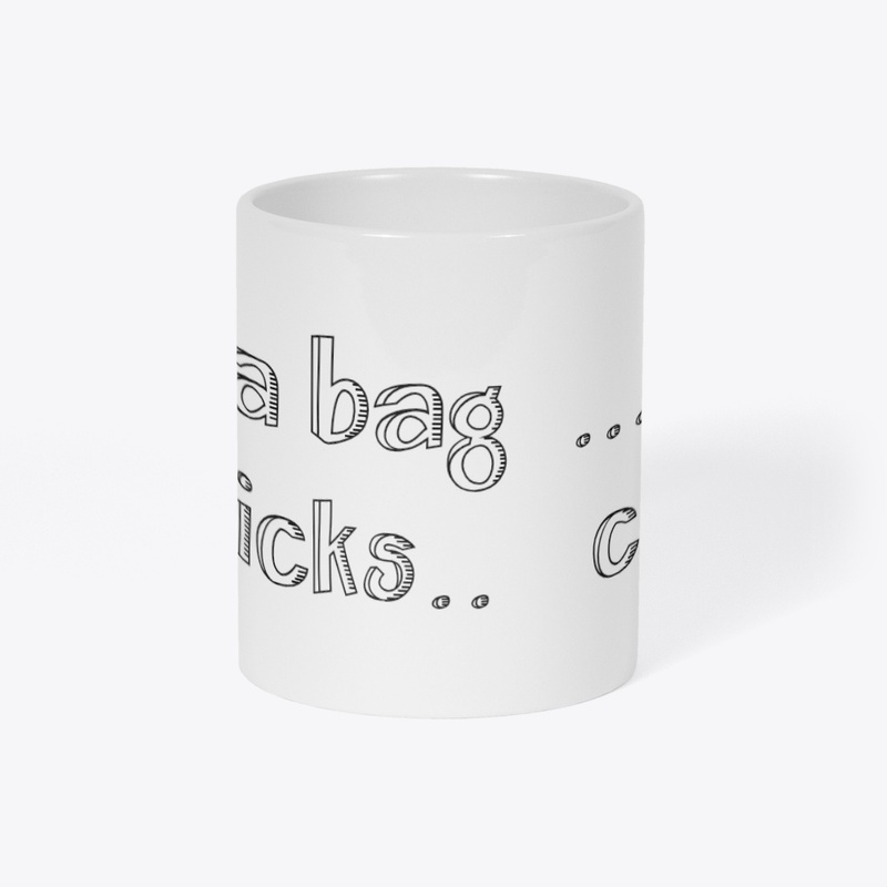 Eat a bag of dicks mug