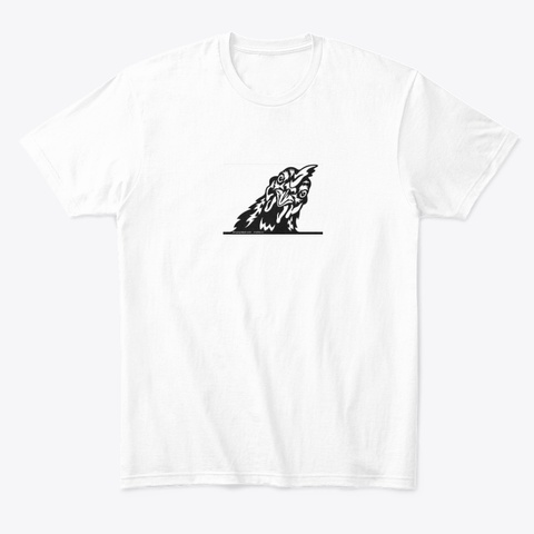 Farmer Joe White T-Shirt Front