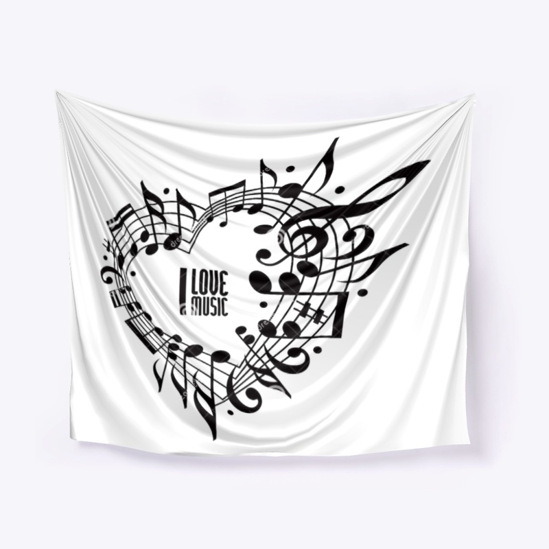 I love music tees shirt