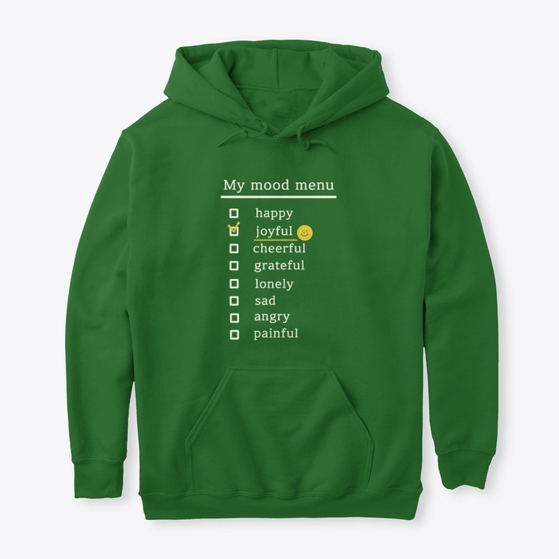 My mood menu(joyful)