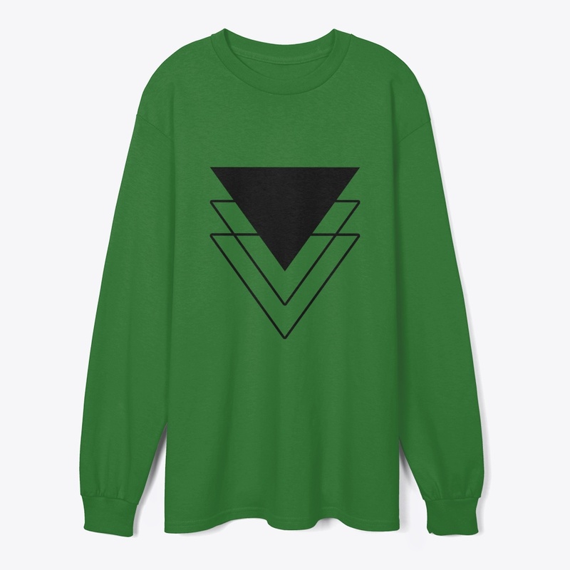 Triangle geometric shape design 
