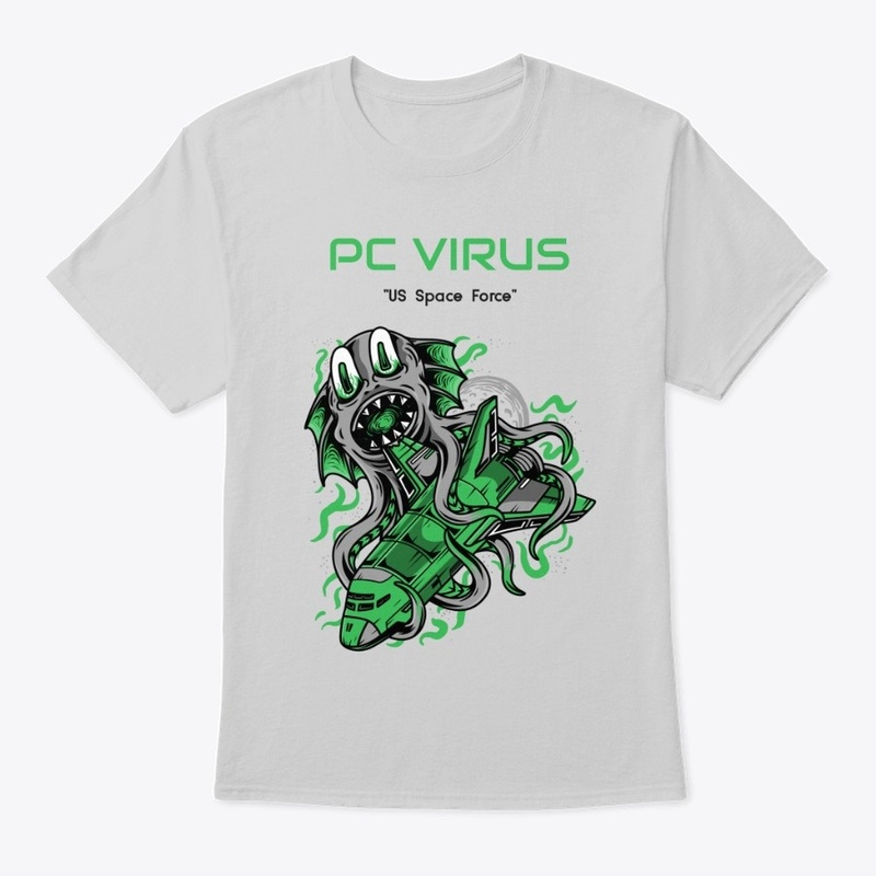 PC Virus "US Space Force" Tee Shirt