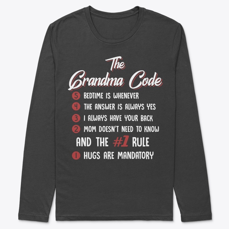 Funny Grandmother Gift, The Grandma Code
