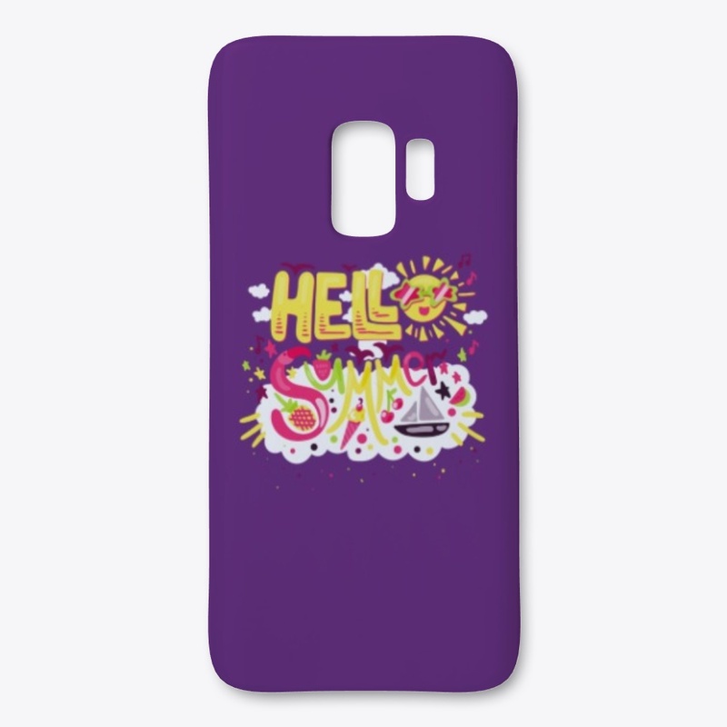 Hello Summer | graphic cartoon | Gift id