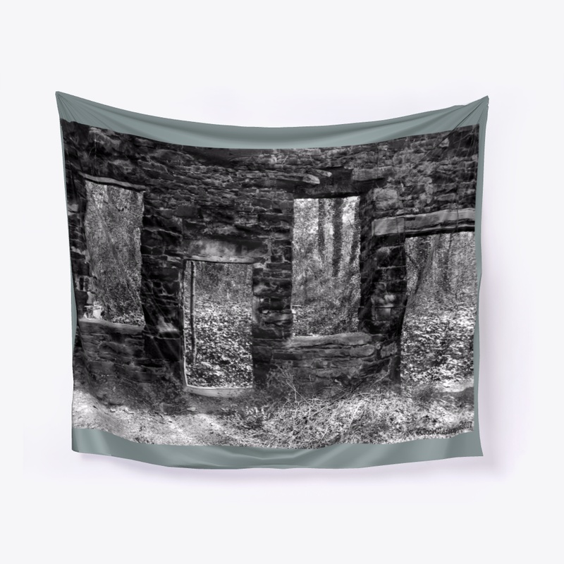 Ruin Wall with Windows