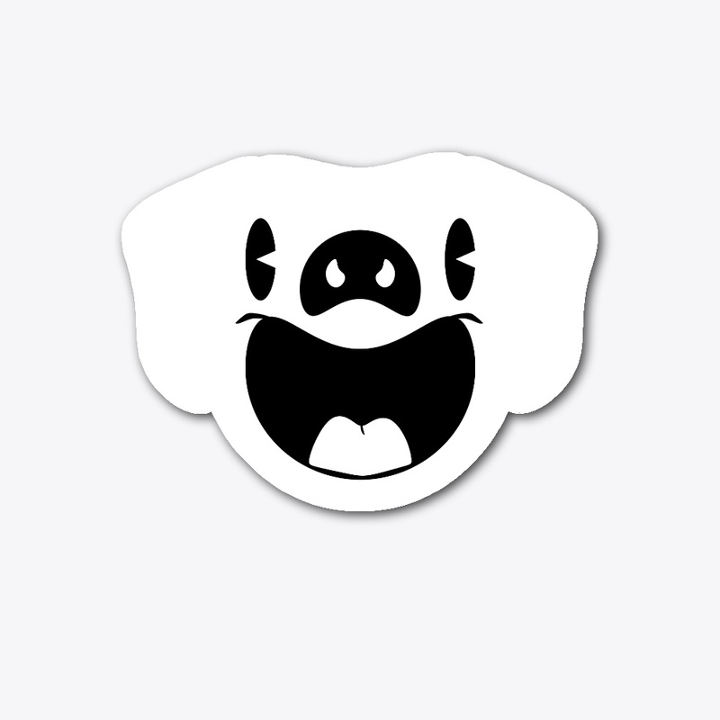 Happy Dog Sticker