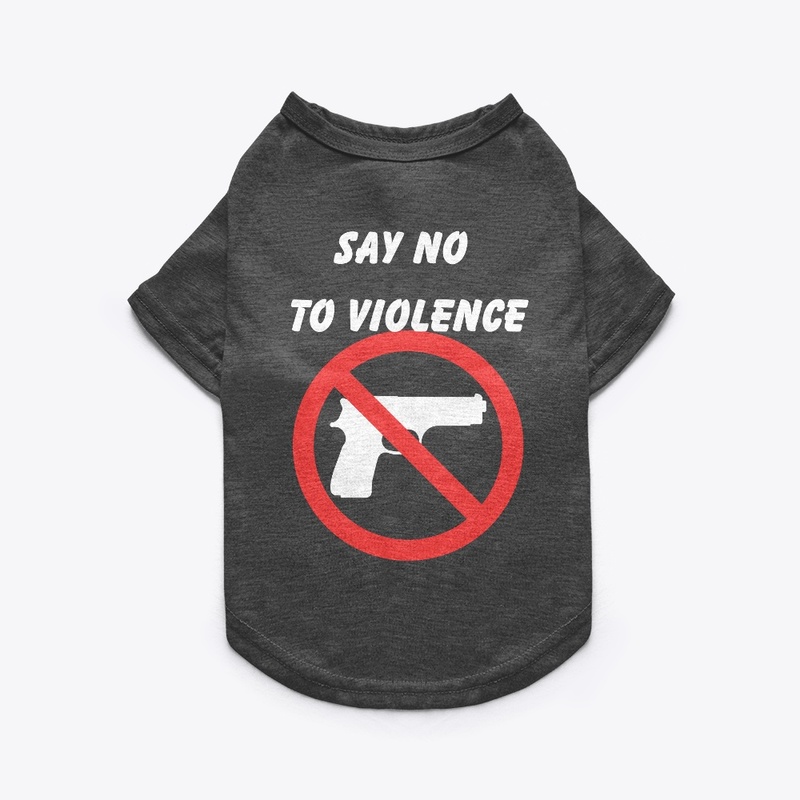NO violence tshirt
