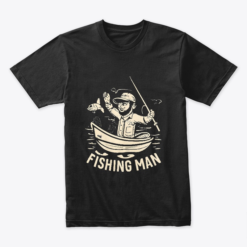 Fishing Man T-shirt
