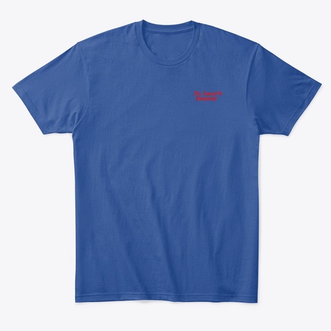 New Logo Design Deep Royal T-Shirt Front