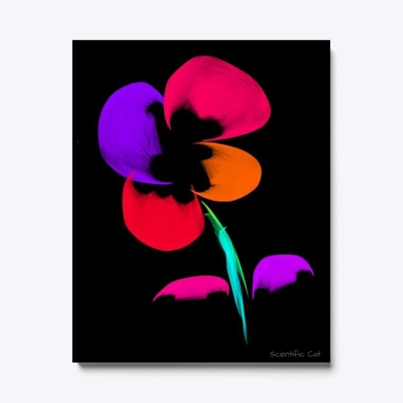 Pansy, A "Delicate Thought" Canvas Print