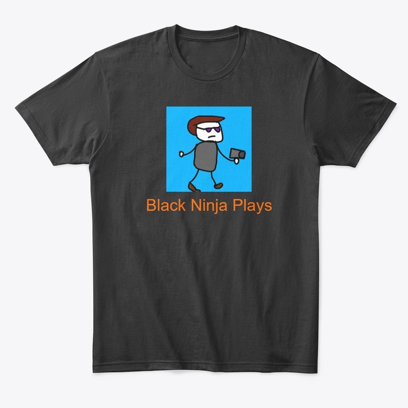 Black Ninja Plays Shirt
