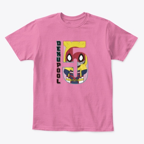 Deku Kid #5 True Pink  Camiseta Front