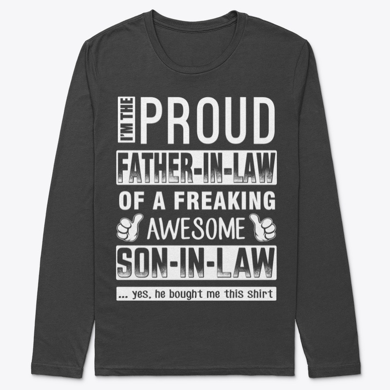 I'm the proud father-in-law