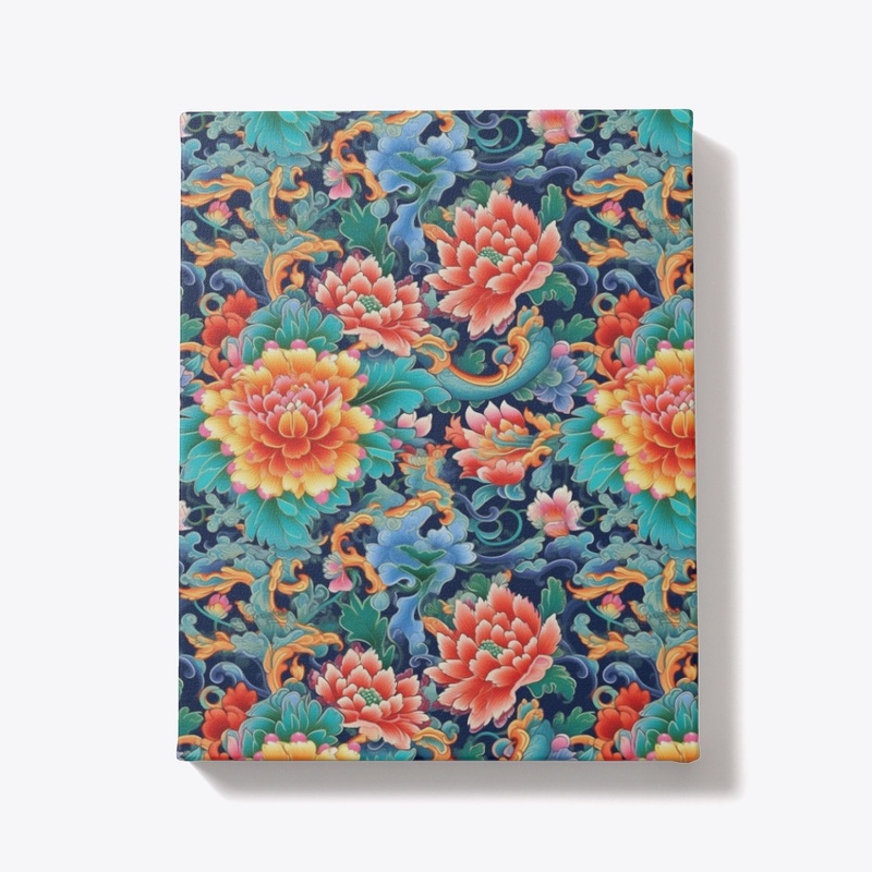 Floral Chinese Intricate pattern