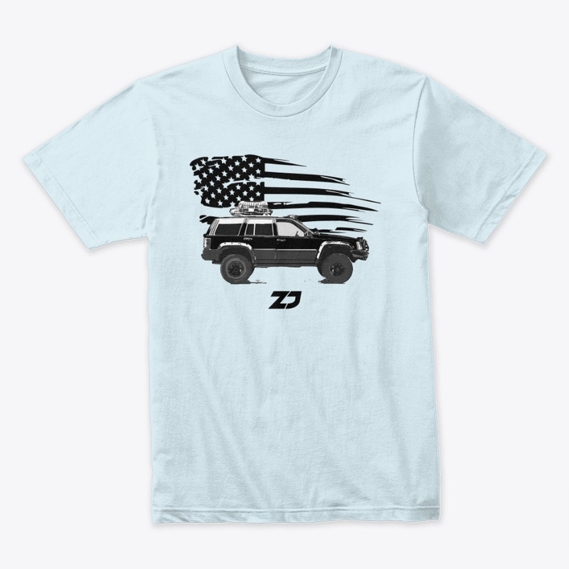 ZJ American Flag T 