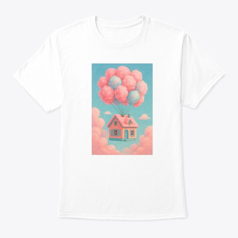 Cotton Candy Flying House