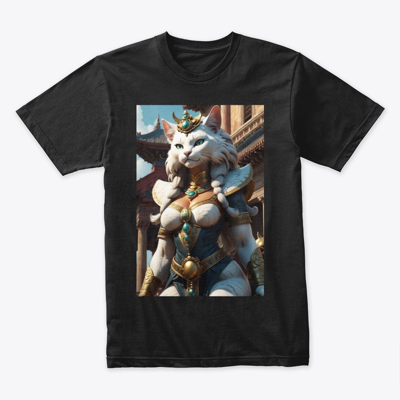Regal Feline Warrior