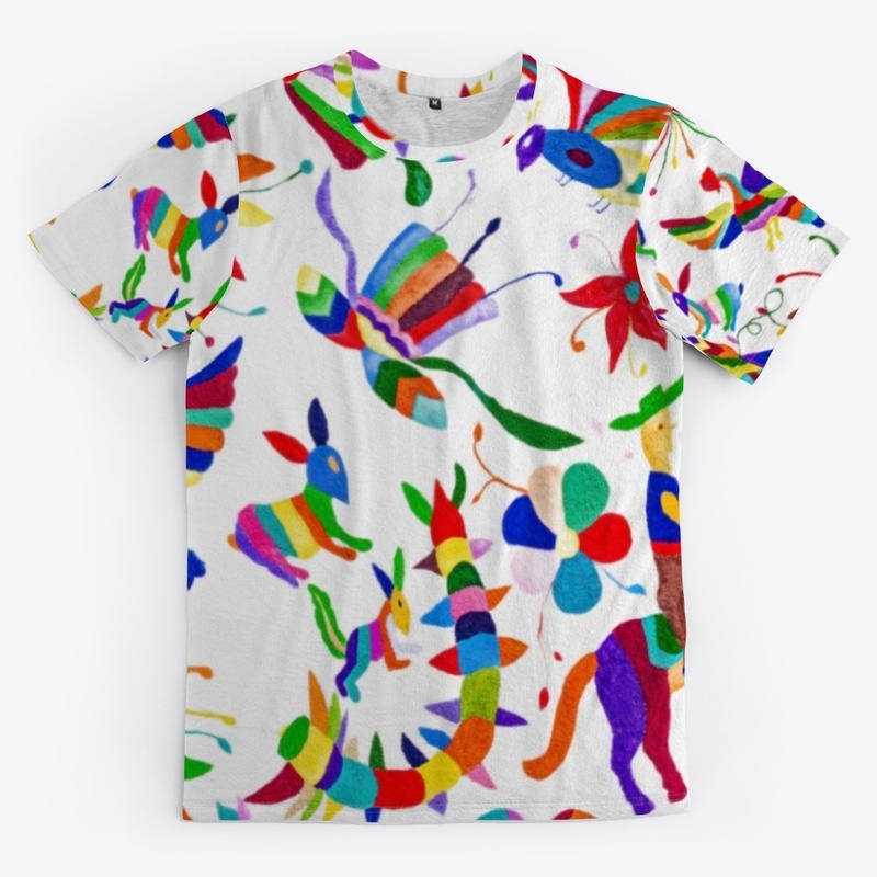 Be With Nature Multi-Colored T-Shirt