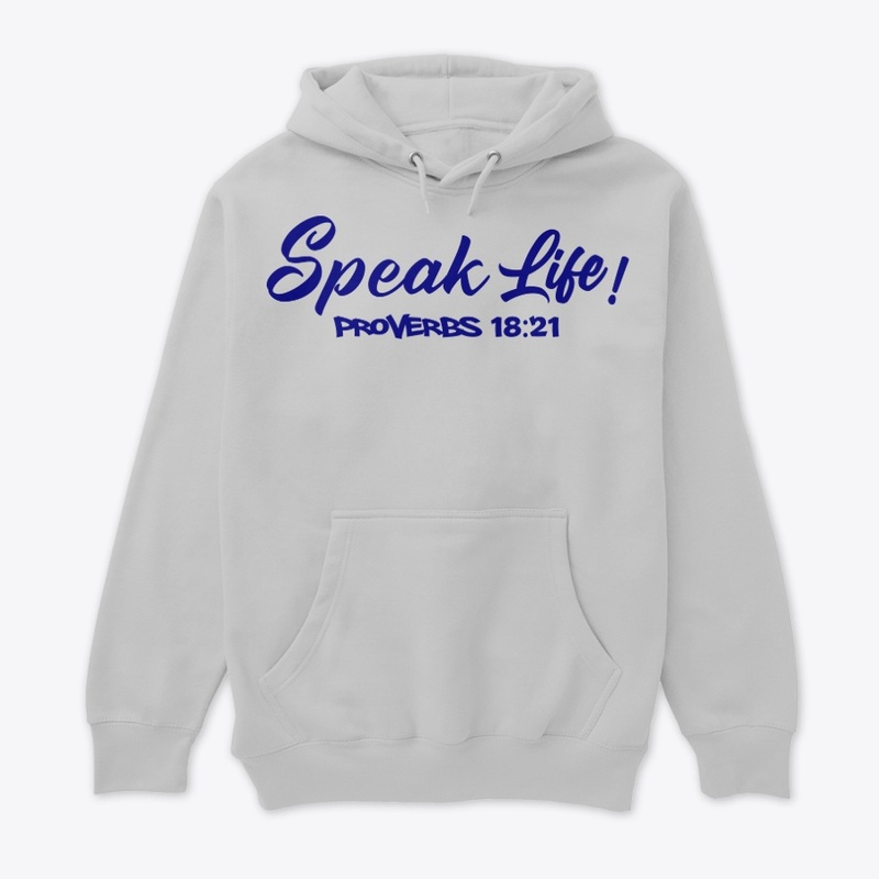 Speak Life!(Navy Blue Ink)