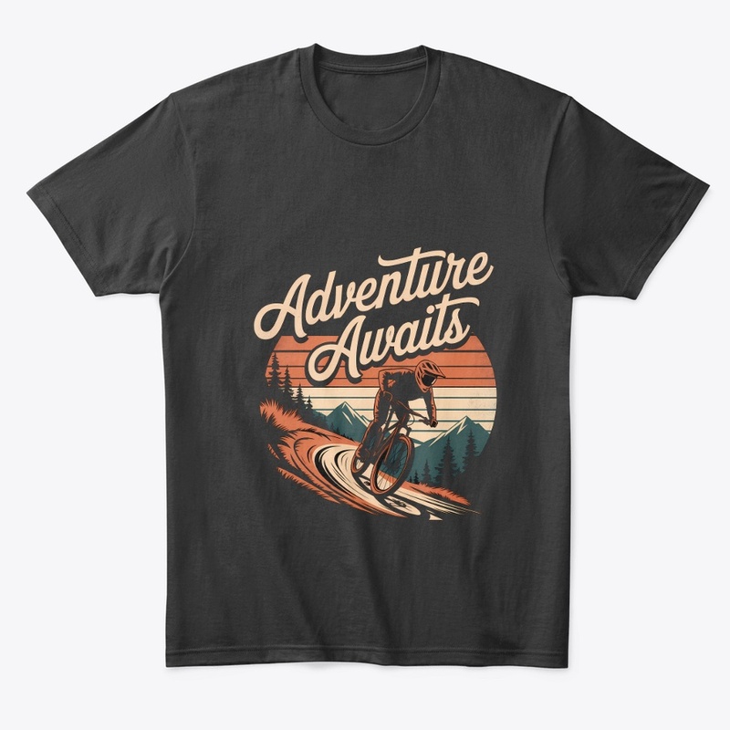  Mountain Biker Adventure Awaits Graphic