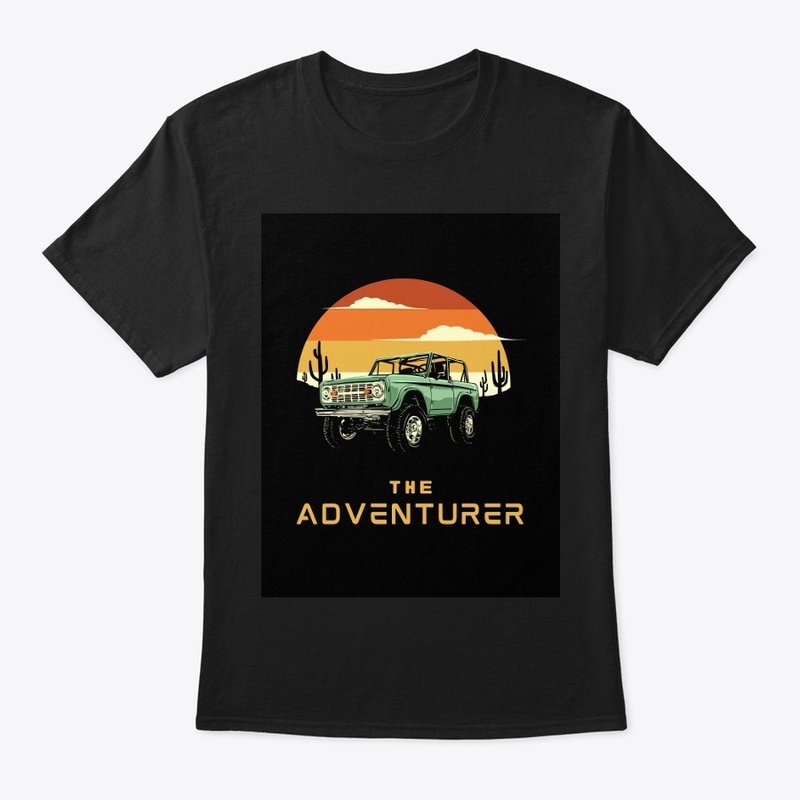 COOL CREWNECK ADVENTURER T-SHIRT😎🚙|
