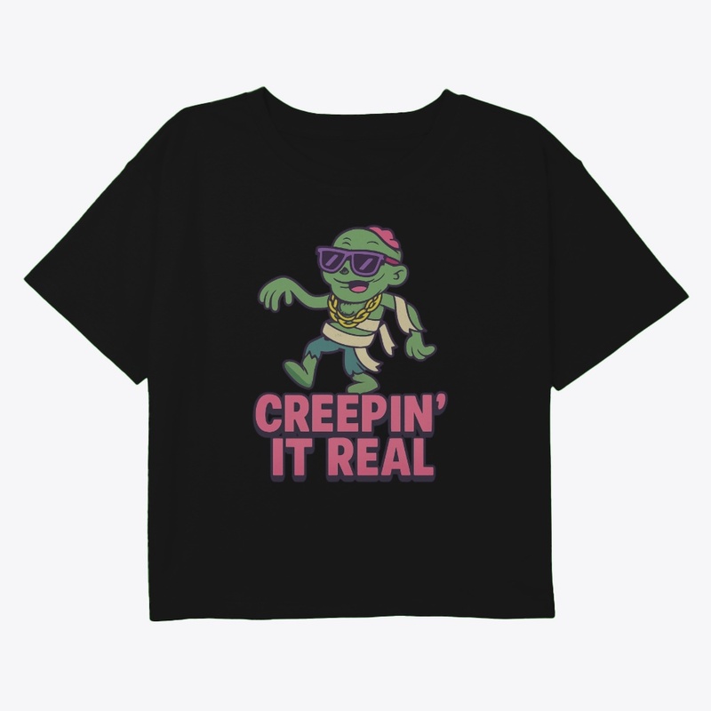 Funny Halloween Tee - Creepin It Real