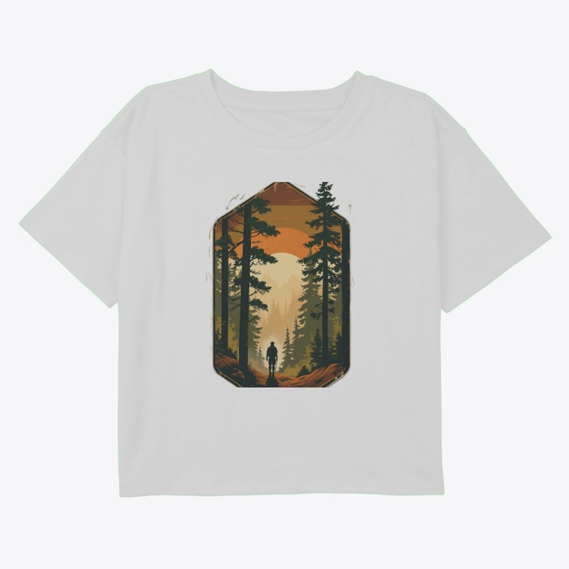  Forest Adventure Vibes Graphic Design 