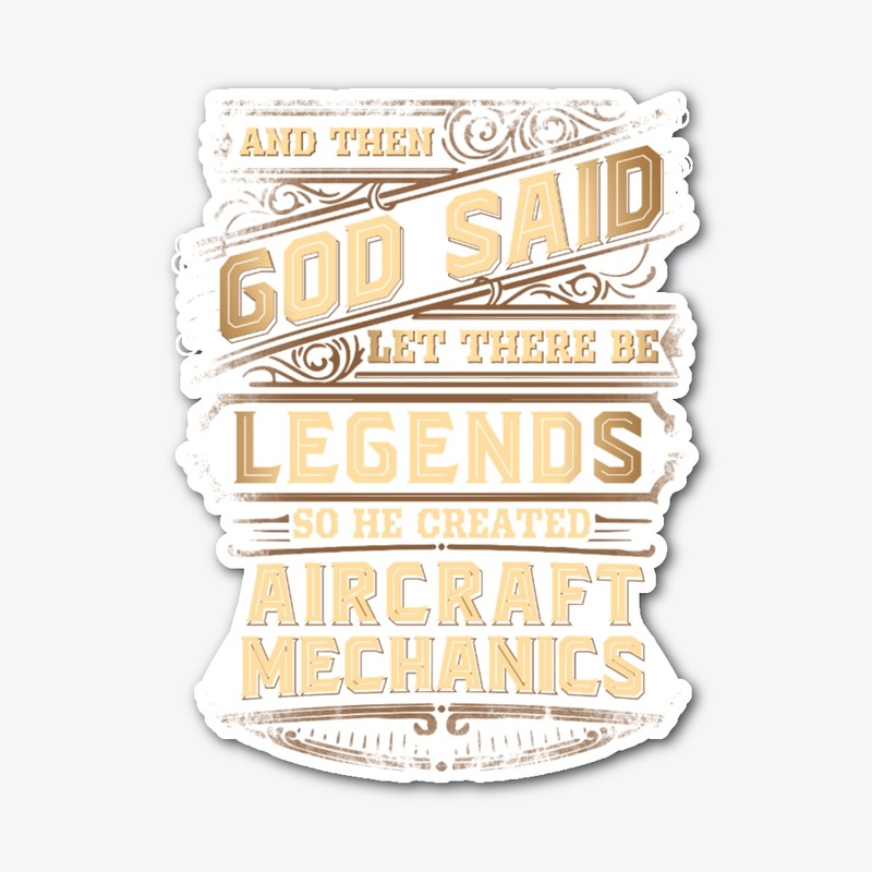 Legendary Aircraft Mechanic Shirt 