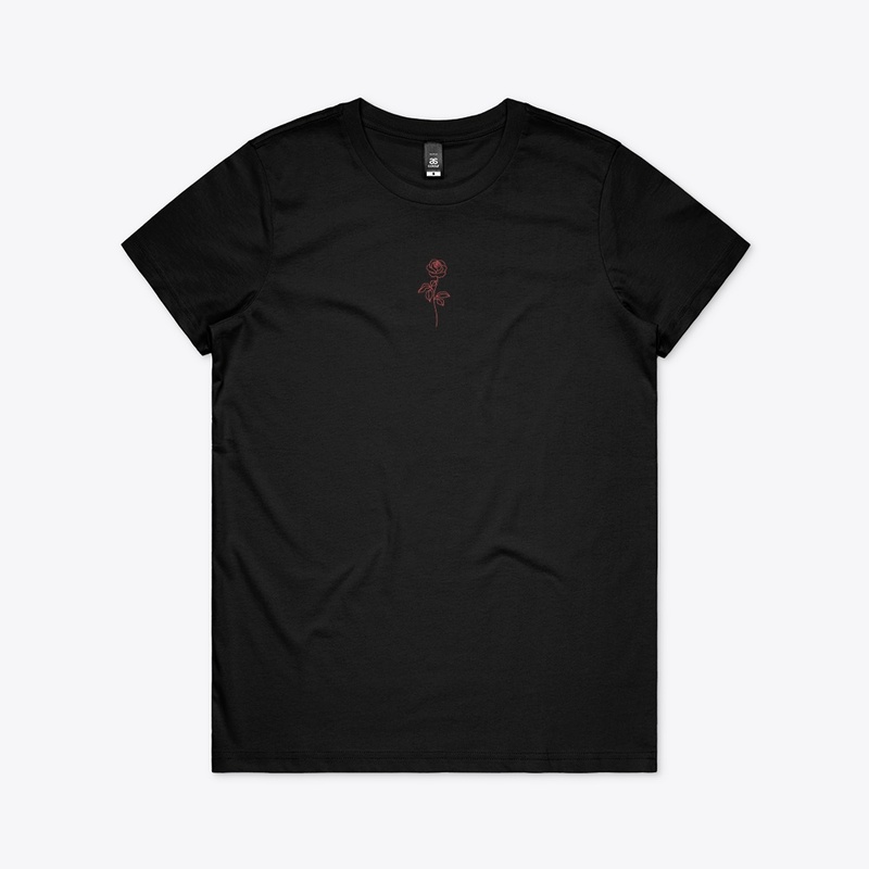 " I WISH YOU ROSES " Zip Hoodie I