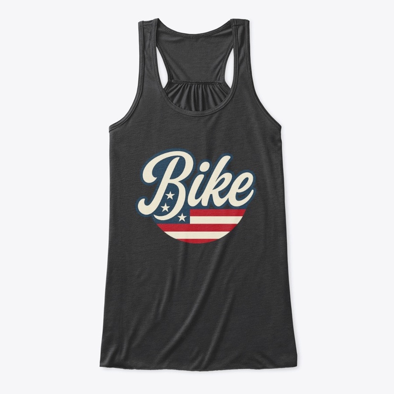 Retro American Bike T-Shirt Design