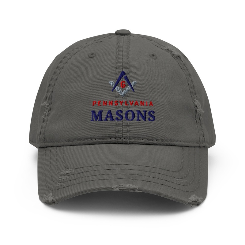 PA Mason Distressed Hat