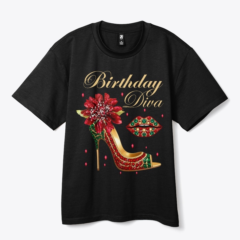 Birthday Diva Heels & Lips