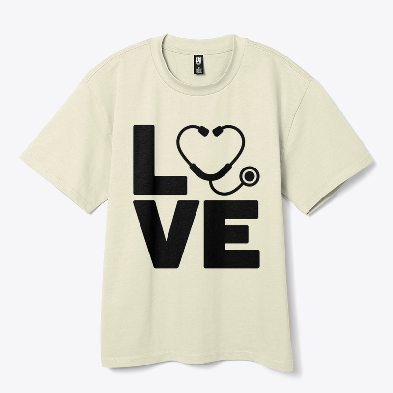 Love Stethoscope Graphic