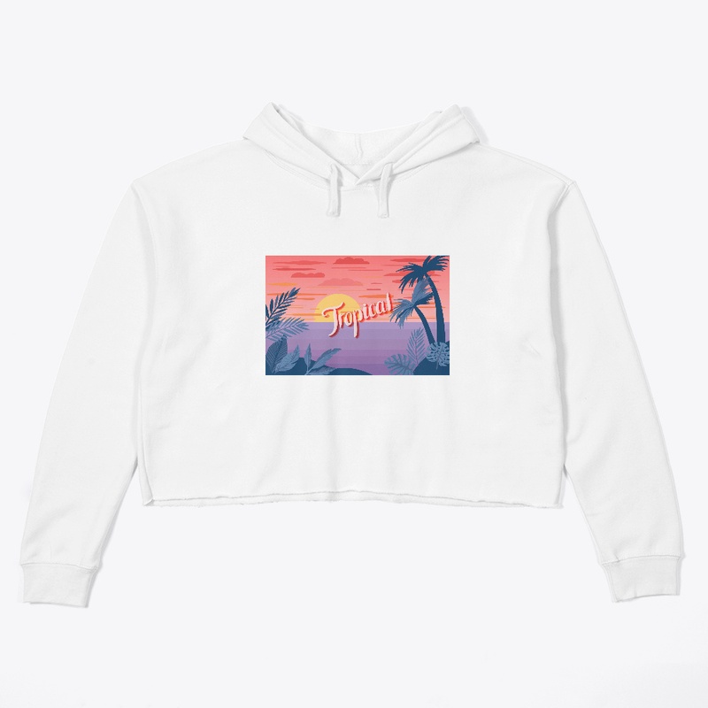 Sweat Shirt court femme