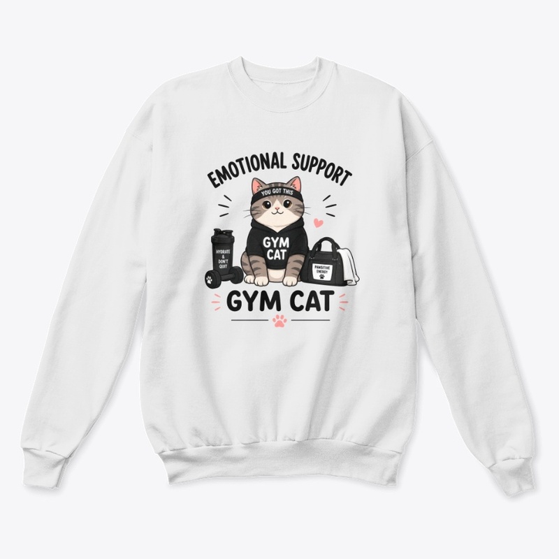 Emotional Support Gym Cat