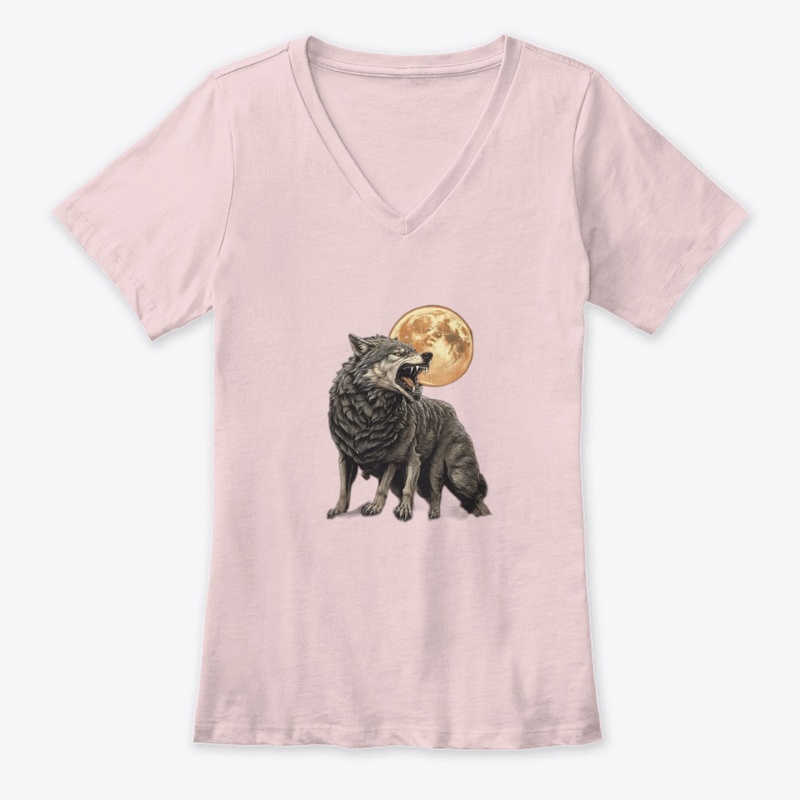 wolf girls t shirt