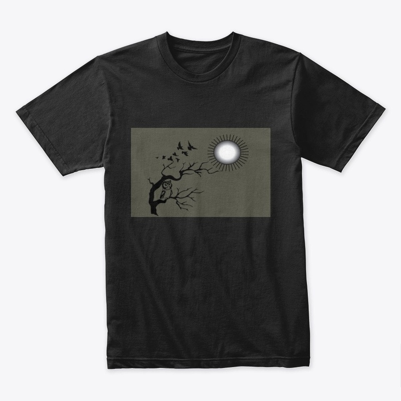 A black night