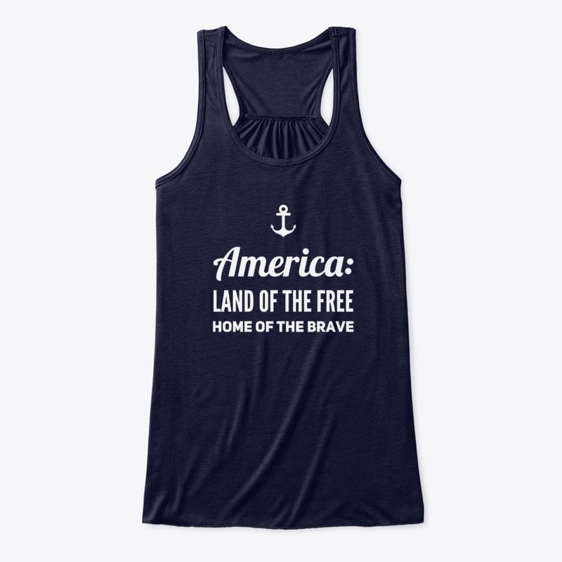 America Home of the Brave Patriotic